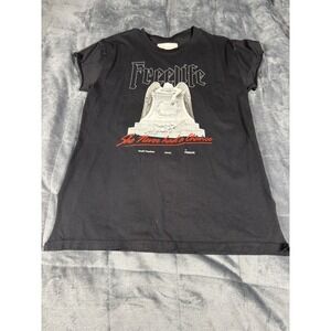 Youth Machine Mens FreeLife Great Desert Tour Graphic T-Shirt Black Medium